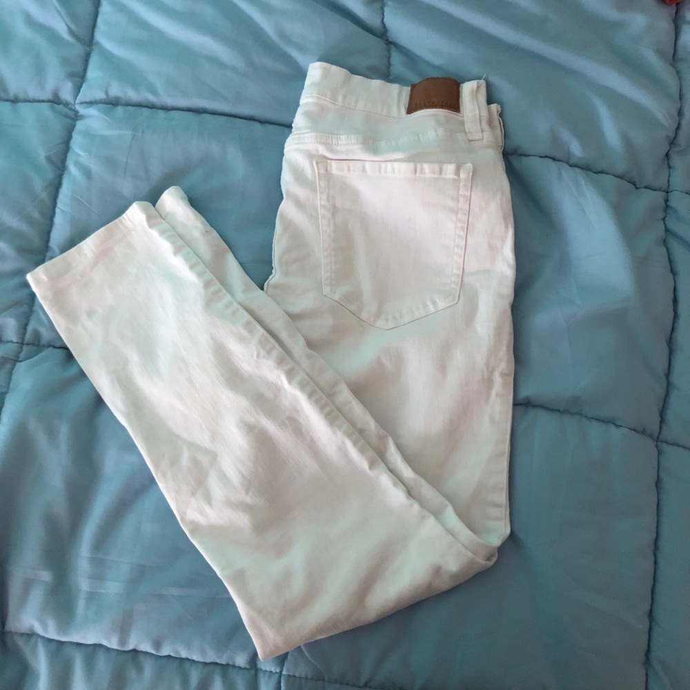 White Ankle Jeggings